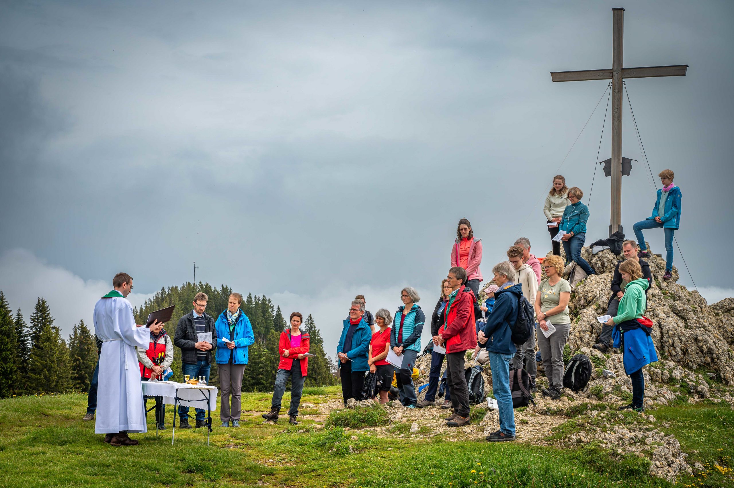 Bergmesse auf dem Mittag