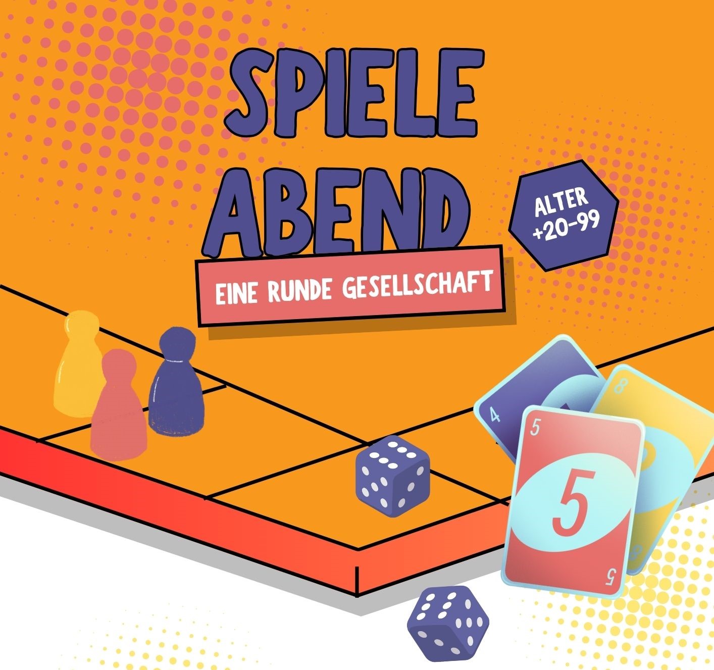 Spieleabend - Eine Runde Gesellschaft