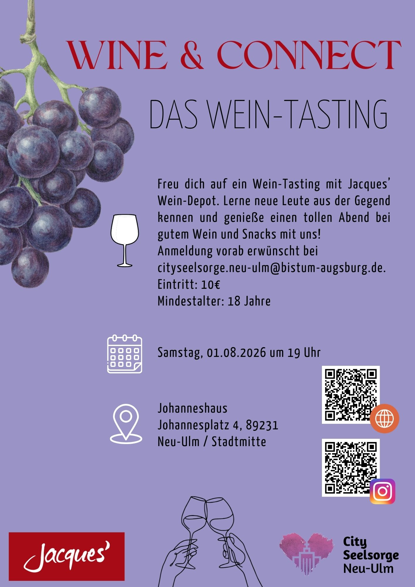 Wine & Connect - Das Weintasting in deiner Stadt